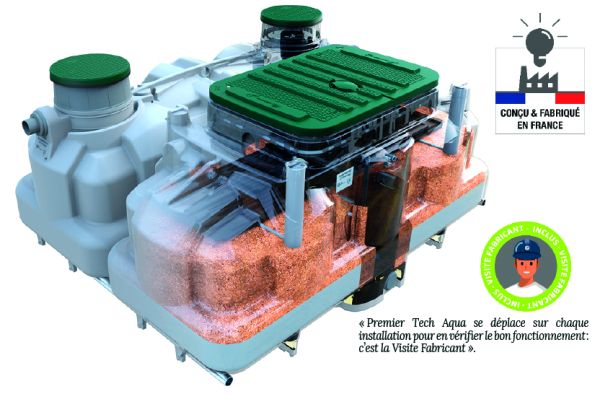 Le filtre compact Ecoflo® pour un traitement performant des eaux usées domestiques