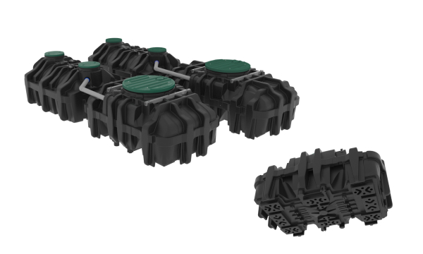 Solution d'Assainissement Compacte avec Infiltration Intégrée