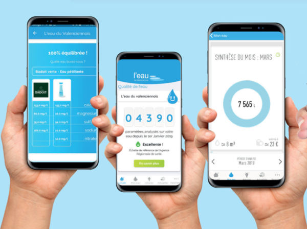 Eau potable: une application pour mieux maitriser les consommations d’eau