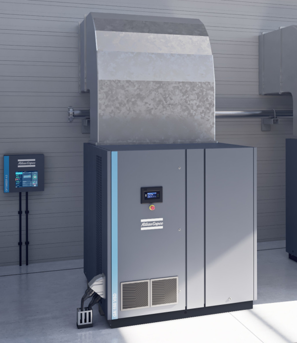 Atlas Copco lance une nouvelle génération de compresseurs à vis à injection d'huile GA 
